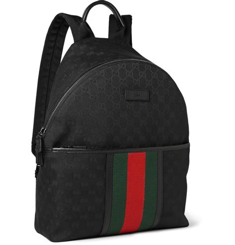 gucci yellow backpack|black gucci backpack for men.